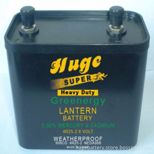 4r25 6V Carbon Zinc Battery High Quality